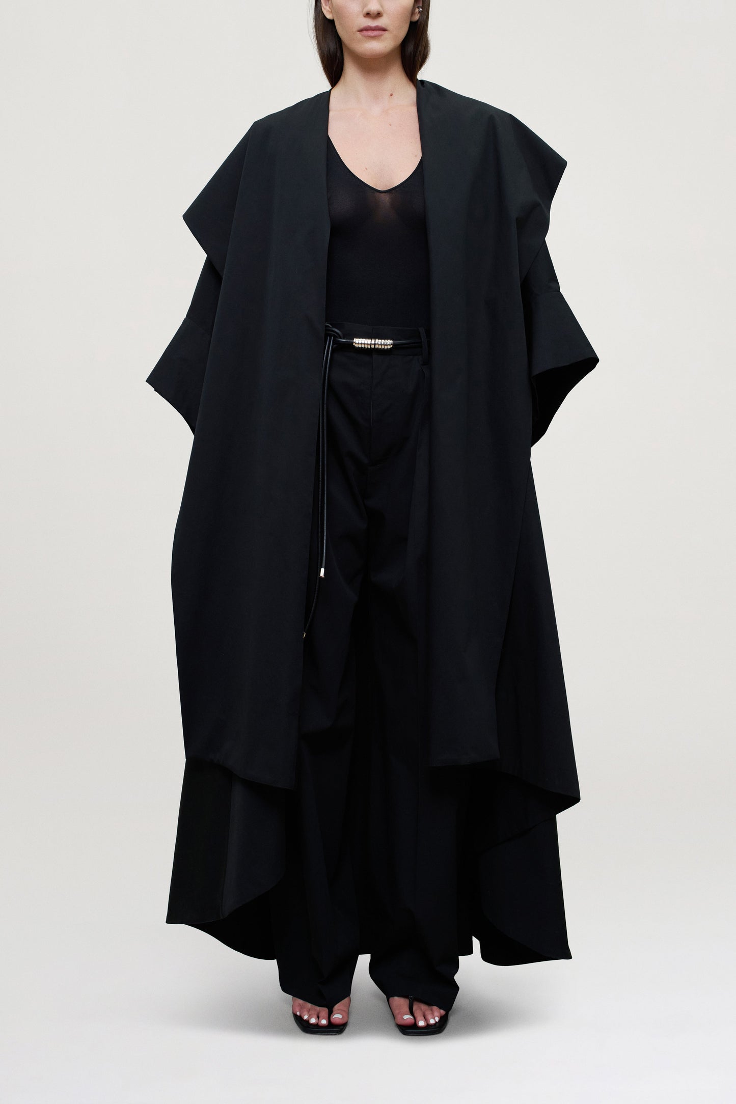 Hugo Summer Cloak in Starched Poplin
