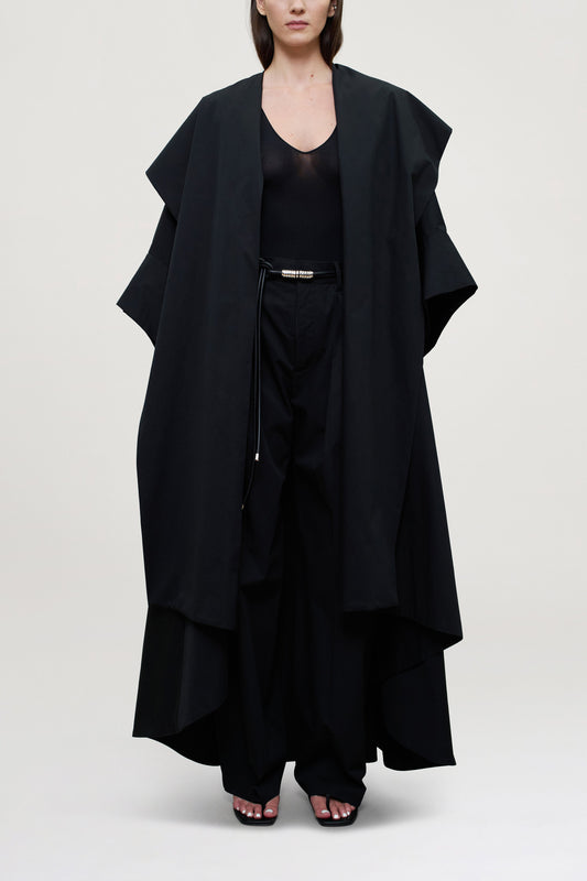 Hugo Summer Cloak in Starched Poplin
