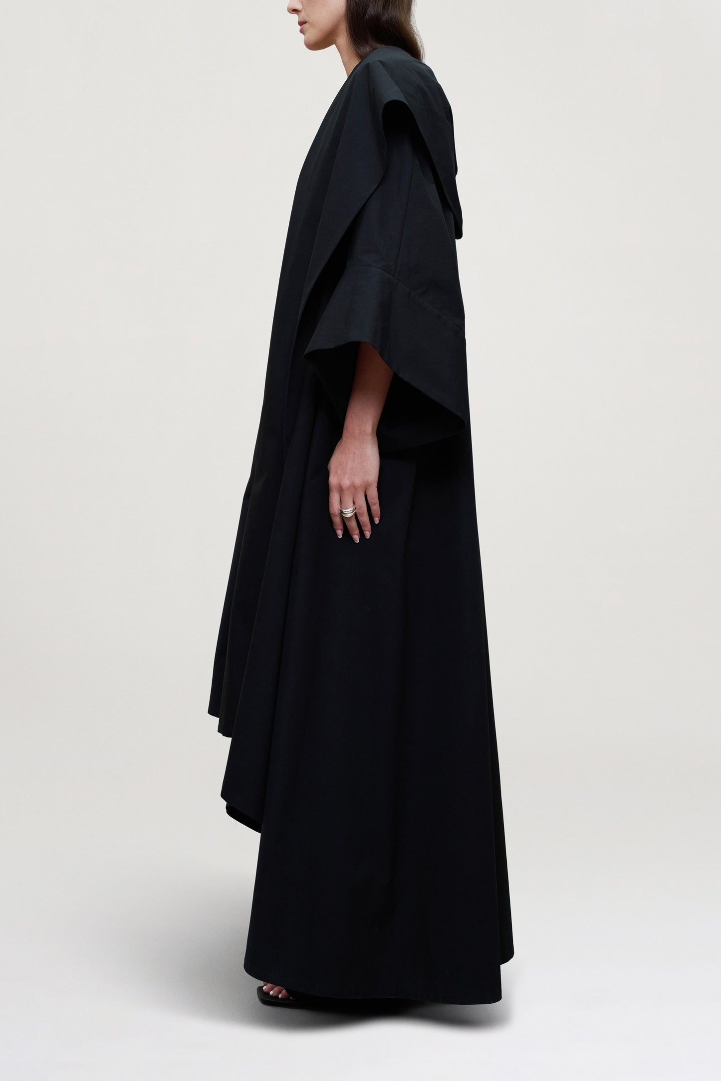 Hugo Summer Cloak in Starched Poplin