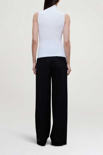 Roxana Low Rise Trouser in Tropical Wool