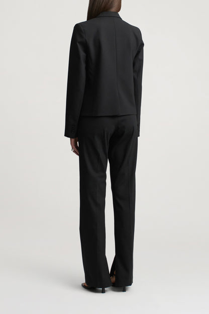 Charlie Long Trouser in Tropical Wool