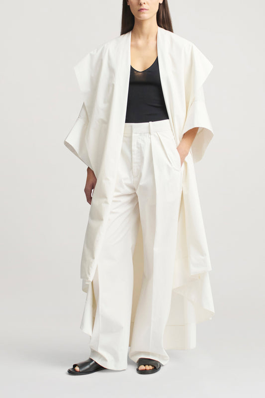Hugo Summer Cloak in Starched Poplin