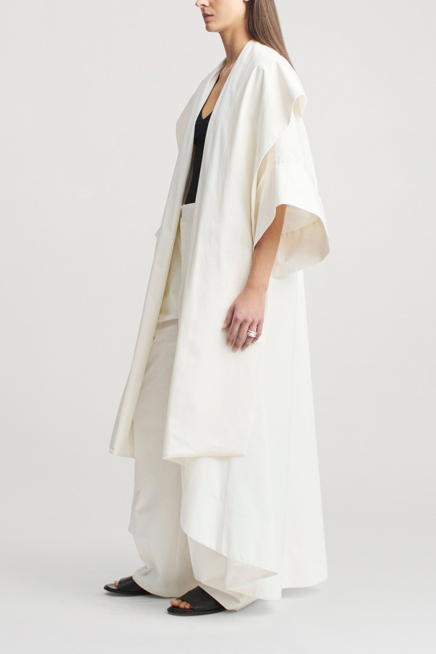 Hugo Summer Cloak in Starched Poplin