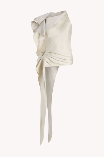 Elif Blouse in Two Tone Silk Viscose