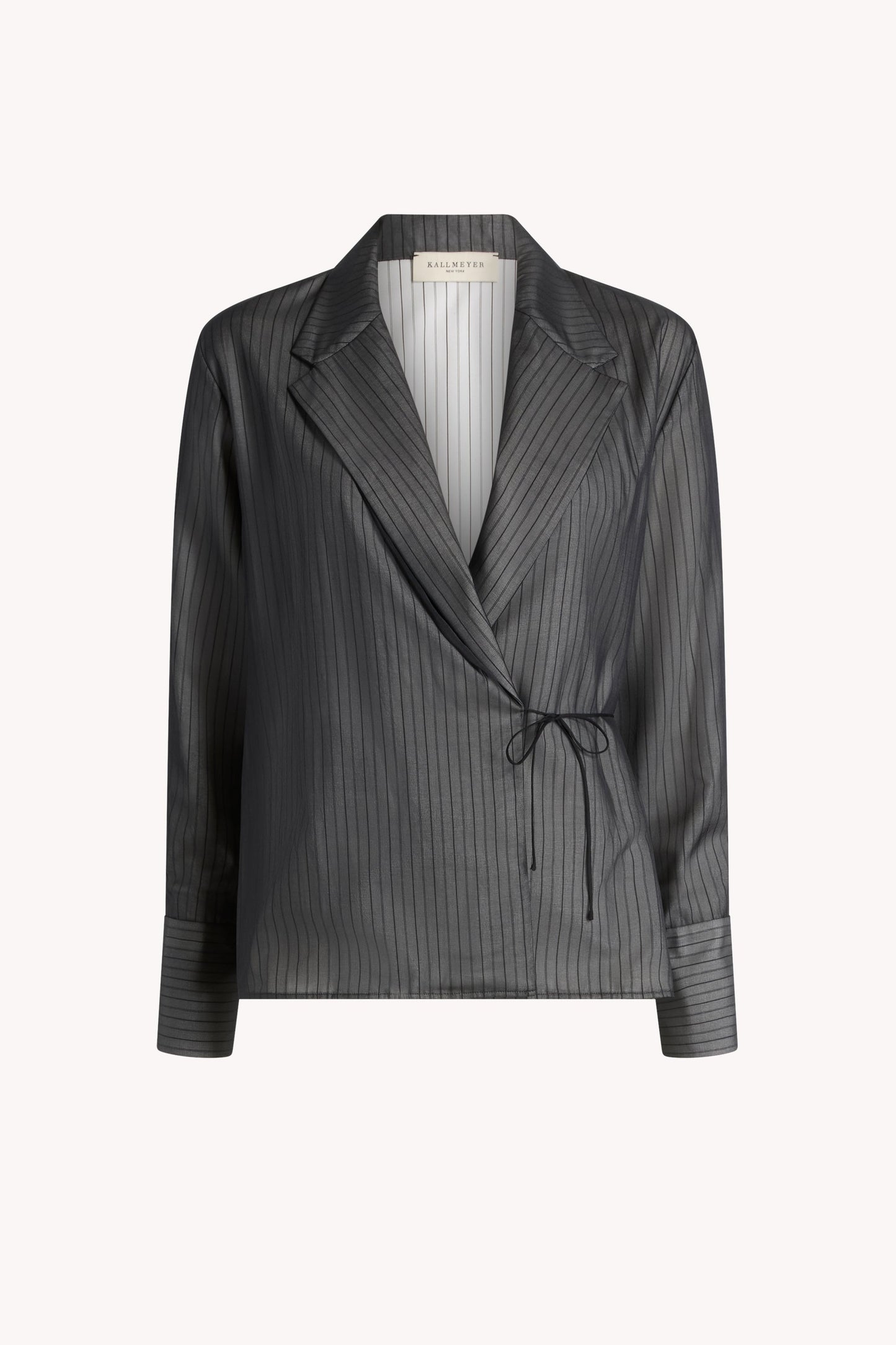 Jennie Evening Blouse in Trapped Poplin