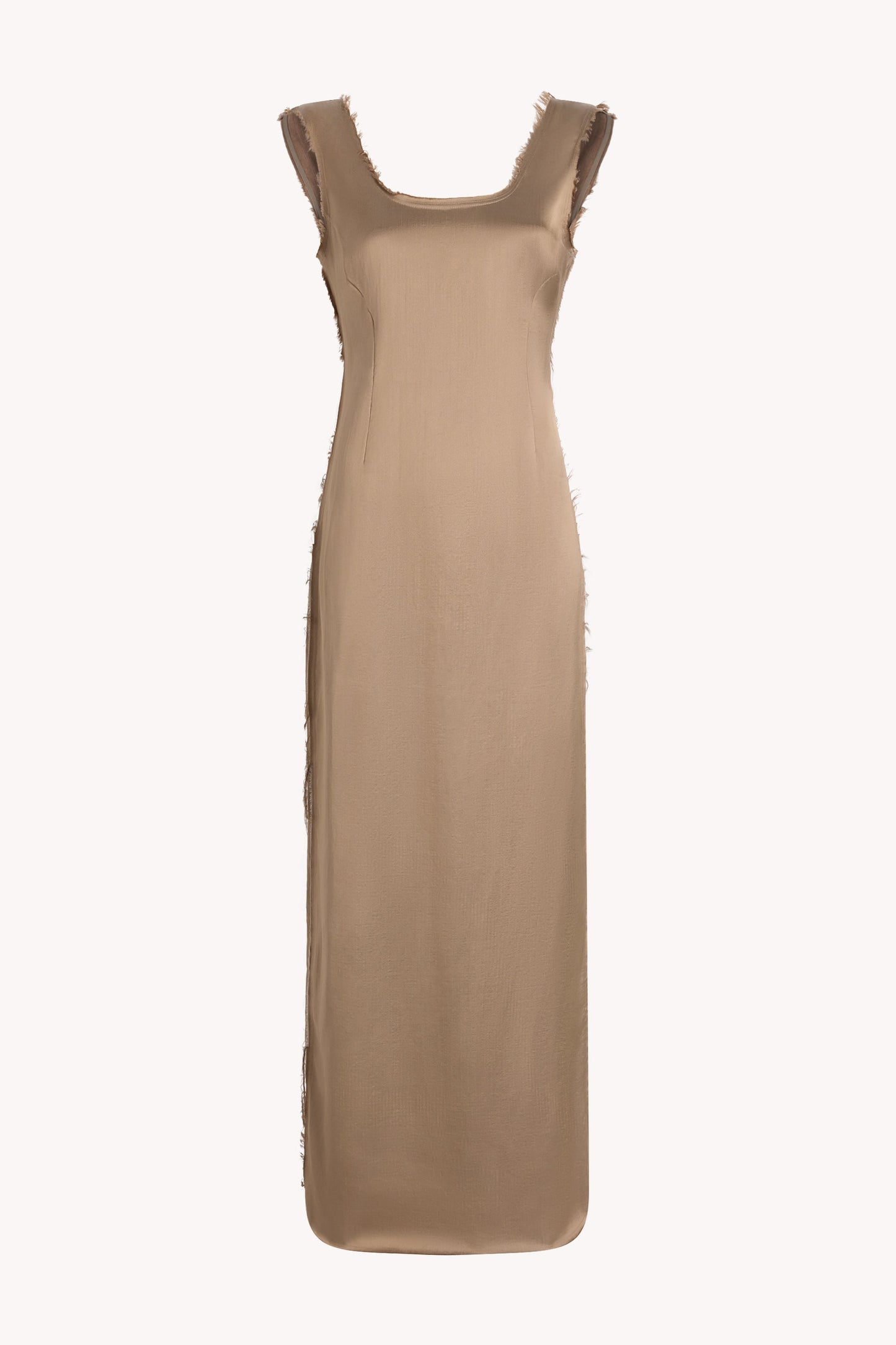 Isadora Sleeveless Gown in Summer Silk Wool