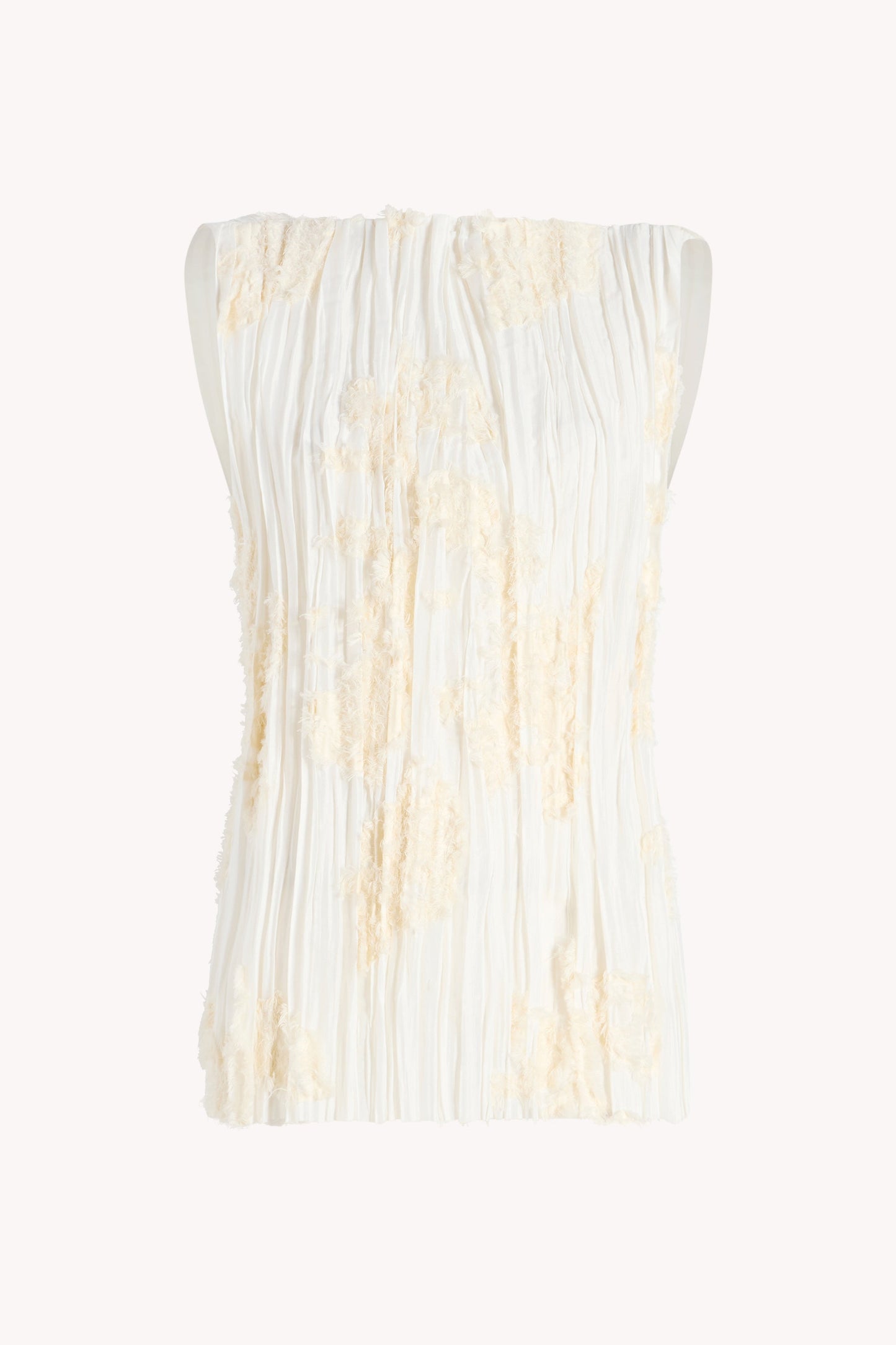 Daria Blouse in Eyelash Plissé