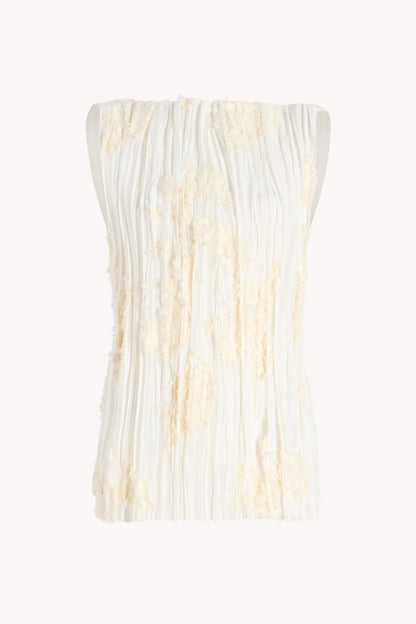 Daria Blouse in Eyelash Plissé