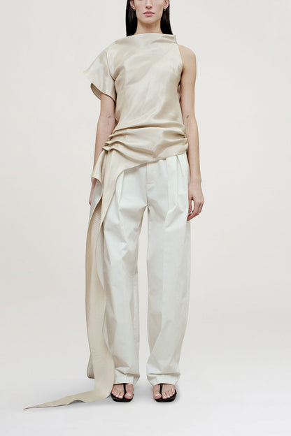 Elif Blouse in Two Tone Silk Viscose