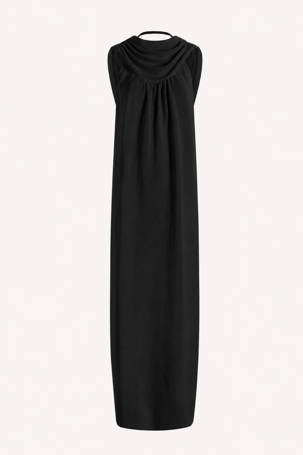 Priya Cowl Neck Gown in Cotton Nylon